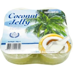 Asiatisk Dessert med Kokosgelébitar 418g Nanaco