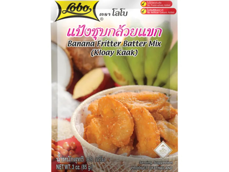 Battermix for Banana Fritter 85g Lobo