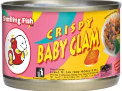 Crispy Baby Clams 30g Smiling Fish