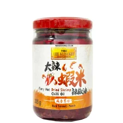 Fiery Hot Dried Shrimp Chili Oil 205g LKK