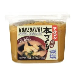 Genen Miso Pasta Mindre Salt 500g Honzukuri
