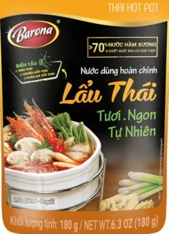 Hot Pot Soppbas Tom Yum 180g Barona