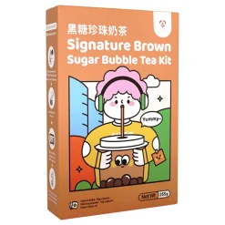 Instant Bubble Tea Kit Brunt Socker Tokimeki 3-pack