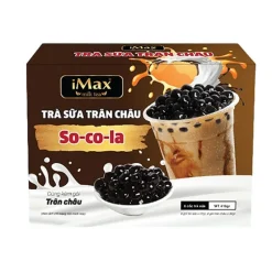 Instant Bubble Tea Kit Chocolate 8 Packs iMax