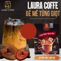 Instant Lingzi Cordyceps Coffee 10pk Laura Coffee