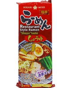 Japansk Ramen Shoyu (2 port) 186g Hikari