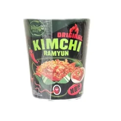 Kimchi Ramyun Nudelkopp 98g Bibigo