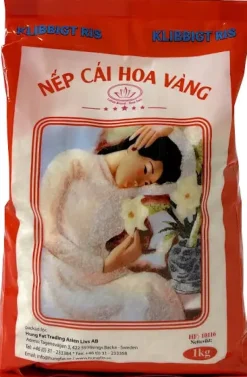 Klibbigt Ris Rund 1kg Sticky Rice Vietnam
