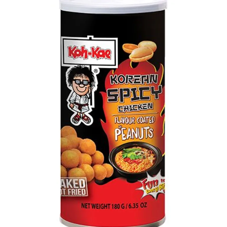 Koh Kae Jordnötter Korean Spicy Chicken 180g