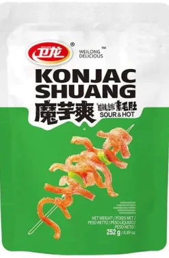 Konjac Snacks Surligt & Stark 252g
