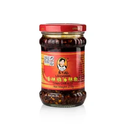 Krispig Chili i Olja 210g Lao gan Ma