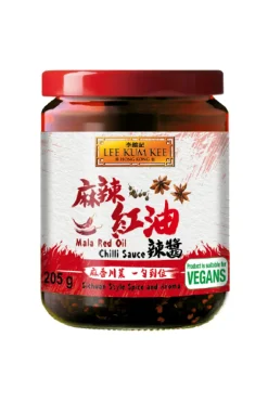 Mala Chiliolja med Röd Sichuan Peppar 205g LKK