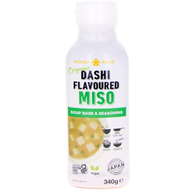 Miso med Vegansk Dashi EKO 340g Hikari Miso