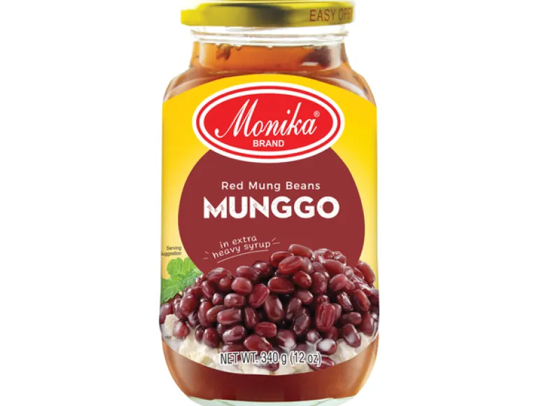 Munggo Röda Bönor i Sirap 340g Monika
