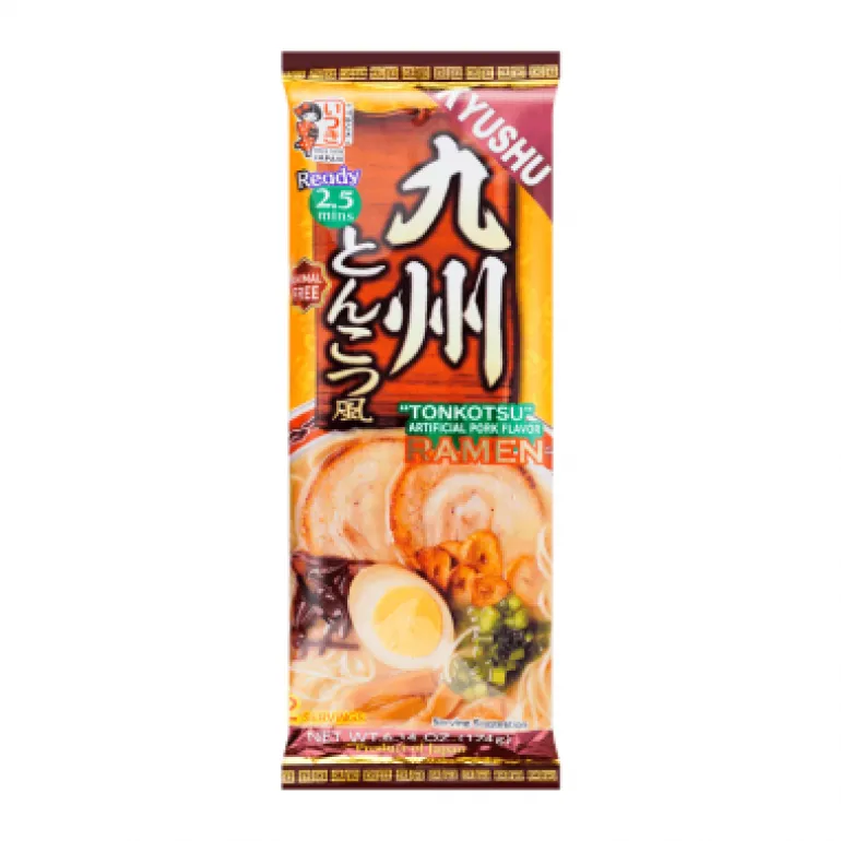 Ramen Nudlar Tonkotsu 174g Kyushu Japan