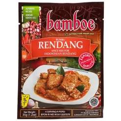 Rendang Indonesisk Curry Kryddmix 35g Bamboe