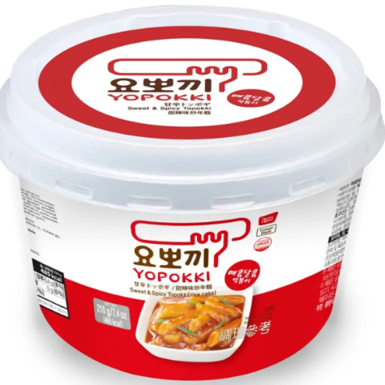 Rice Cake Bowl Sweet & Spicy 210g Yopokki