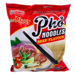 Risnudlar Pho Biffsmak 70g Acecock