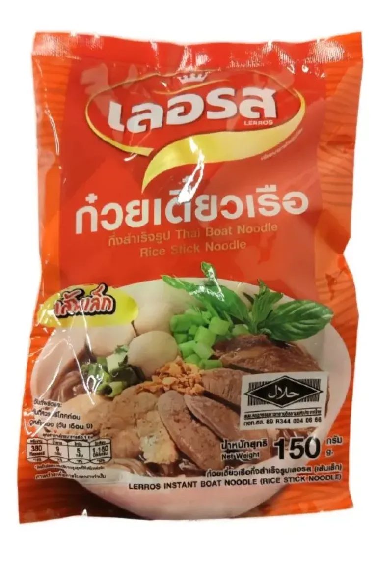 Risnudlar Thai Boat med Kryddsås 150g Lerros