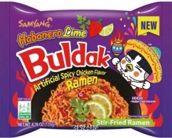 Samyang Hot Chicken Habanero Lime 135g