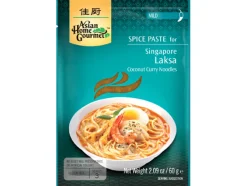 Singapore Curry Laksa Pasta 60g Asian Gourmet