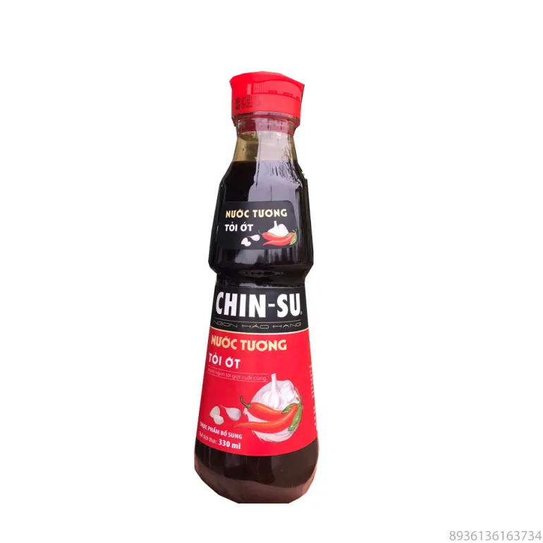 Sojasås Vitlök & Chili 330ml Chin-Su