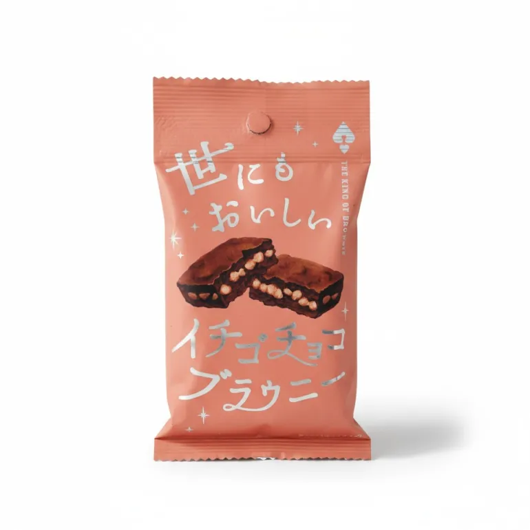 The King of Brownie Strawberry Chocolate 35g