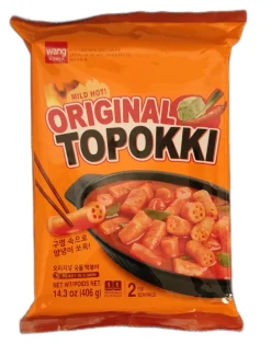 Topokki Original Mild Hot 406g Wang