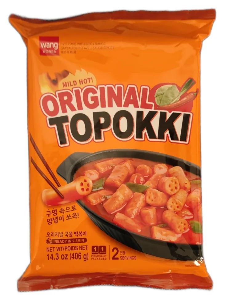 Topokki Original Mild Hot 406g Wang