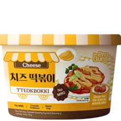Tteokbokki Rice Cake Bowl Cheese 142g Probunsik Korea