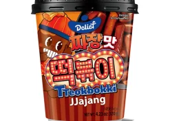 Tteokbokki Rice Cake Kopp Jjajang 120g Delief